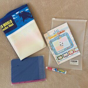 TALENTED PAINTER Water Doodle Undersea World Mat with Stencils for Ages 3-6 Yrs